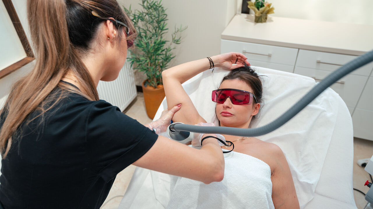 Depilacja laserowa Vectus okolicy pach